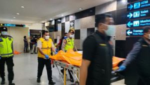 Temuan mayat di bawah lift Bandara Kualanamu Medan. | ist