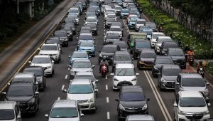 Potret kemacetan di Jakarta
