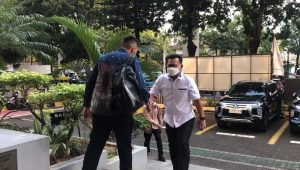 Brigjen Endar Priantoro tiba di Ombudsman RI, Senin, 17/4/2023 | Merinda Faradianti/forumkeadilan.com
