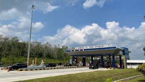 Gerbang Tol Itera Kotabaru. | Ist