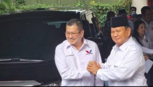 Hary Tanoesoedibjo sambangi kediaman Prabowo Subianto