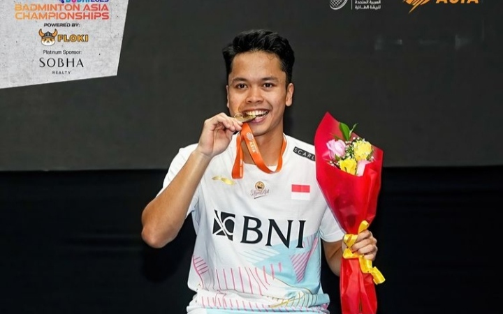 Ginting Juara Badminton Asia Championships, Begini Ucapan Selamat dari Jokowi