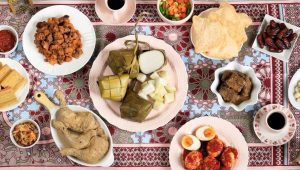 Menu khas Lebaran. | Ist