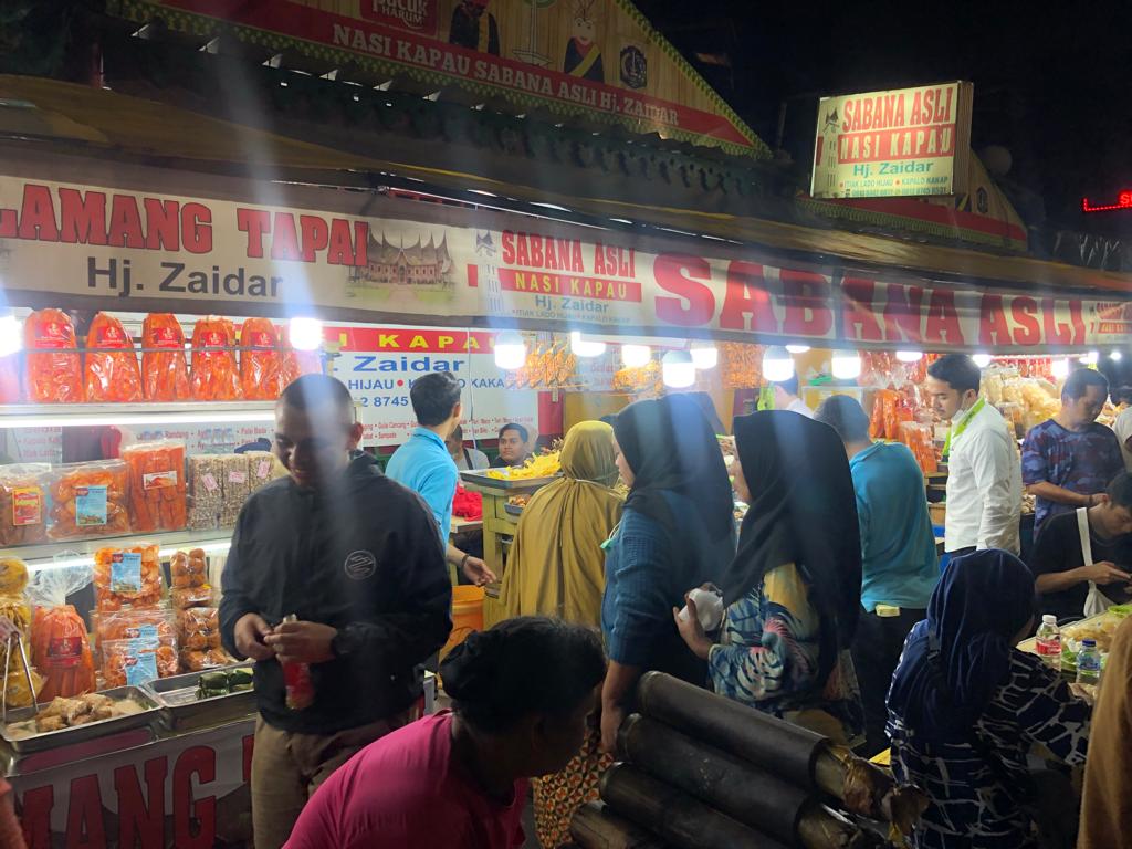 Food Street Kramat, Sentra Kuliner Nasi Kapau dan Makanan Khas Minang di Pasar Senen