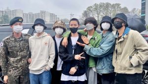 Potret member BTS Antar J-Hope wamil | ist
