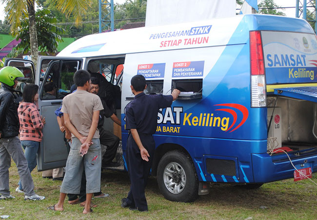 Kembali Dibuka, Berikut Lokasi Layanan Samsat Keliling Jadetabek