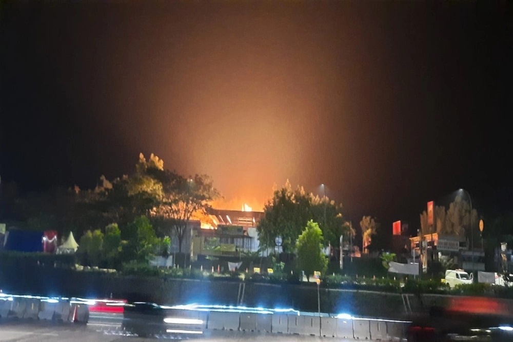 Semburan Api di Rest Area Tol Cipali KM 86 B, Badan Geologi Berikan Penjelasan