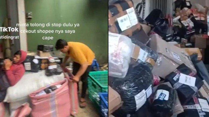 Viral! Curhatan Kurir Kelabakan karena Paket Membludak Jelang Lebaran