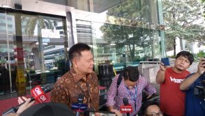 Brigjen Endar Priantoro di Gedung KPK, Selasa, 4/4/2023