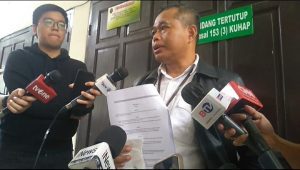 Pejabat Humas PN Jaksel Djuyamto, Senin, 10/4/2023 | Suhari/forumkeadilan.com