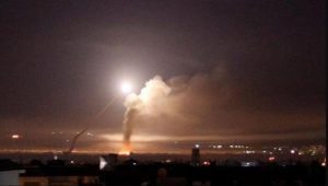 Gempuran roket Israel ke Suriah. | Reuters