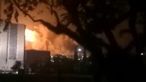 Kebakaran kilang Pertamina Dumai pada Sabtu, 1/4/2023