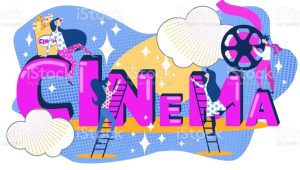 Ilustrasi nonton film gratis. | Ist
