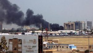Suasana di Sudan pasca perang saudara. | AFP