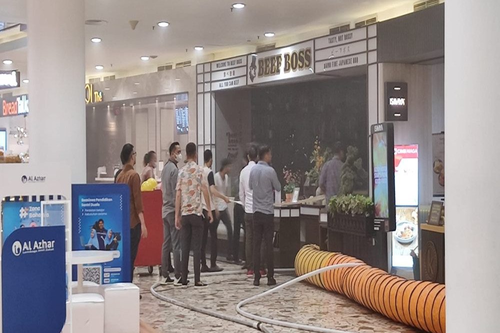 Mal Senayan City Sudah Beroperasi Kembali Usai Asap Teratasi