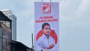 Baliho Kaesang di Depok