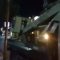 Tangkapan layar rekaman video mobil crane milik Pemkot Bandar Lampung digunakan untuk memasang bendera Partai Nasdem. | ist