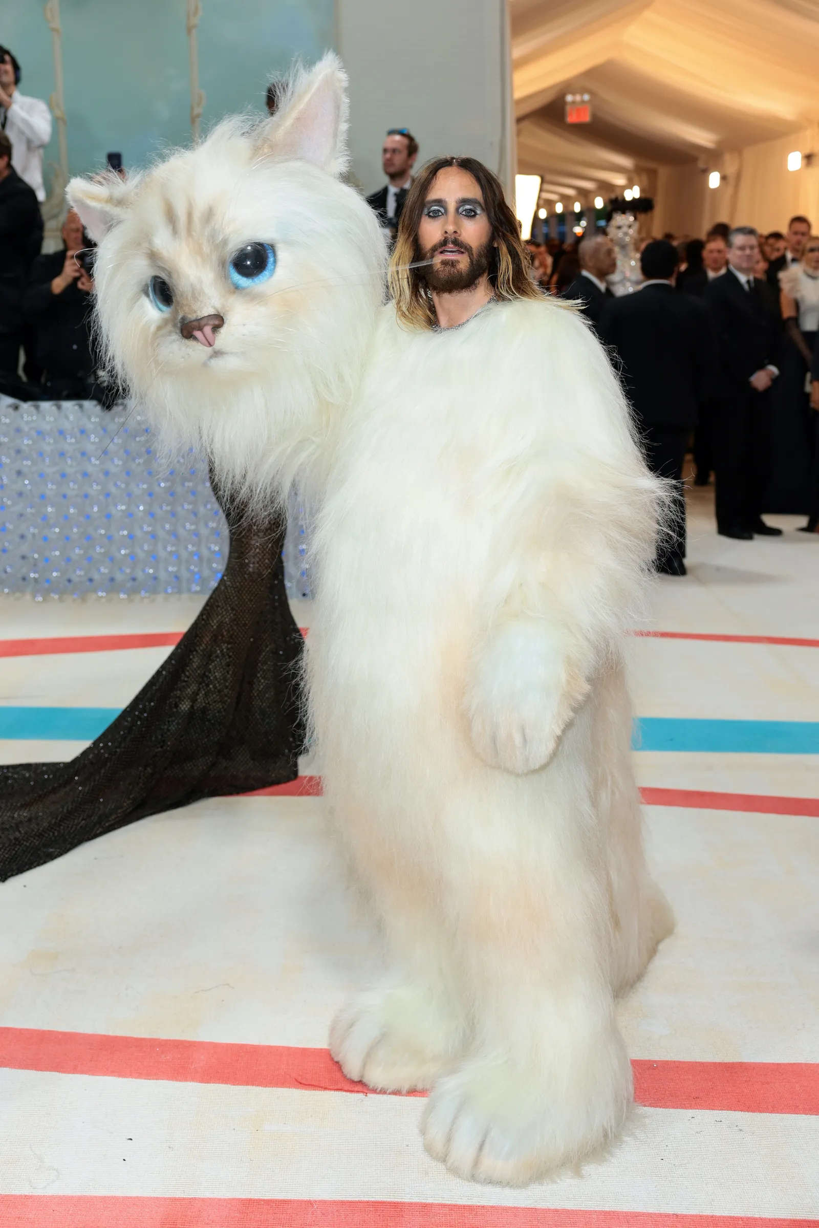 Jared Leto as Choupette di Met Gala 2023 | ist