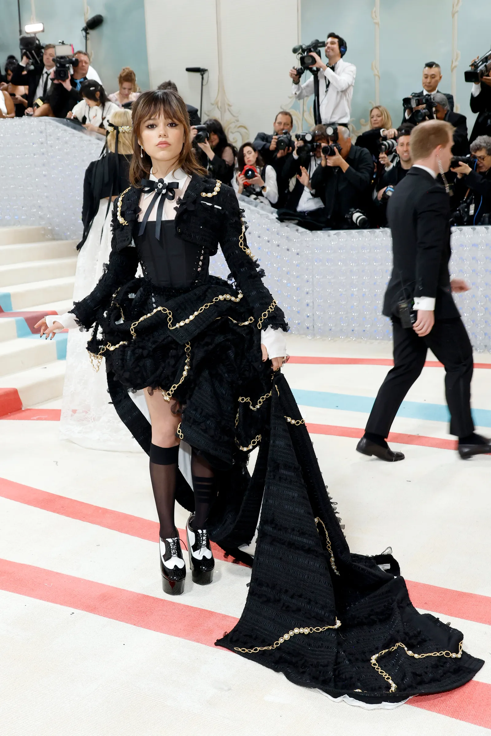 Jenna Ortega di Met Gala 2023 | ist