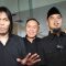 Once Mekel dan Ahmad Dhani usai melakukan audiensi dan mediasi terkait permasalahan royalti musik di Kementerian Hukum dan HAM (Kemenkumham), Selasa, 18/4 | Eronika Dwi Pinara/forumkeadilan.com