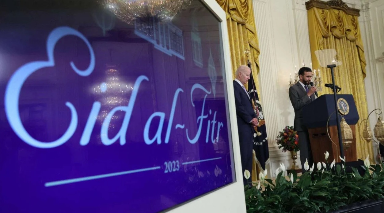 Presiden AS Joe Biden Rayakan Lebaran di Gedung Putih