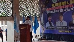 Prabowo Subianto hadir dalam silaturahmi dan tausiah kebangsaan di Masjid Istiqlal | Merinda Faradianti/forumkeadilan.com