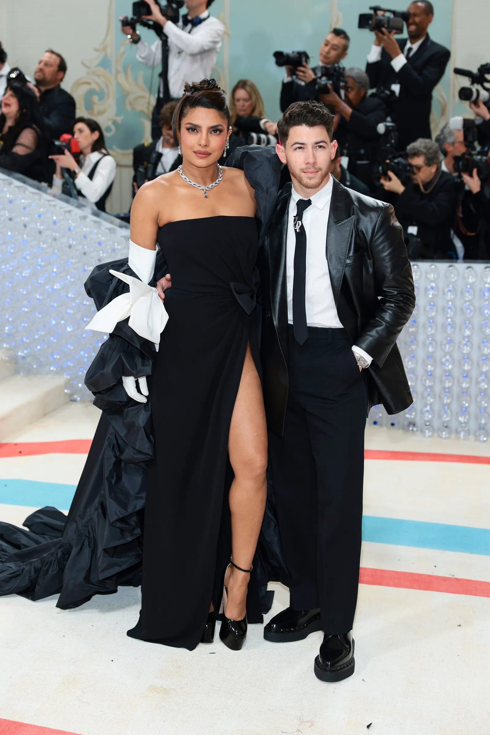Priyanka Chopra Jonas dan Nick Jonas di Met Gala 2023 | ist