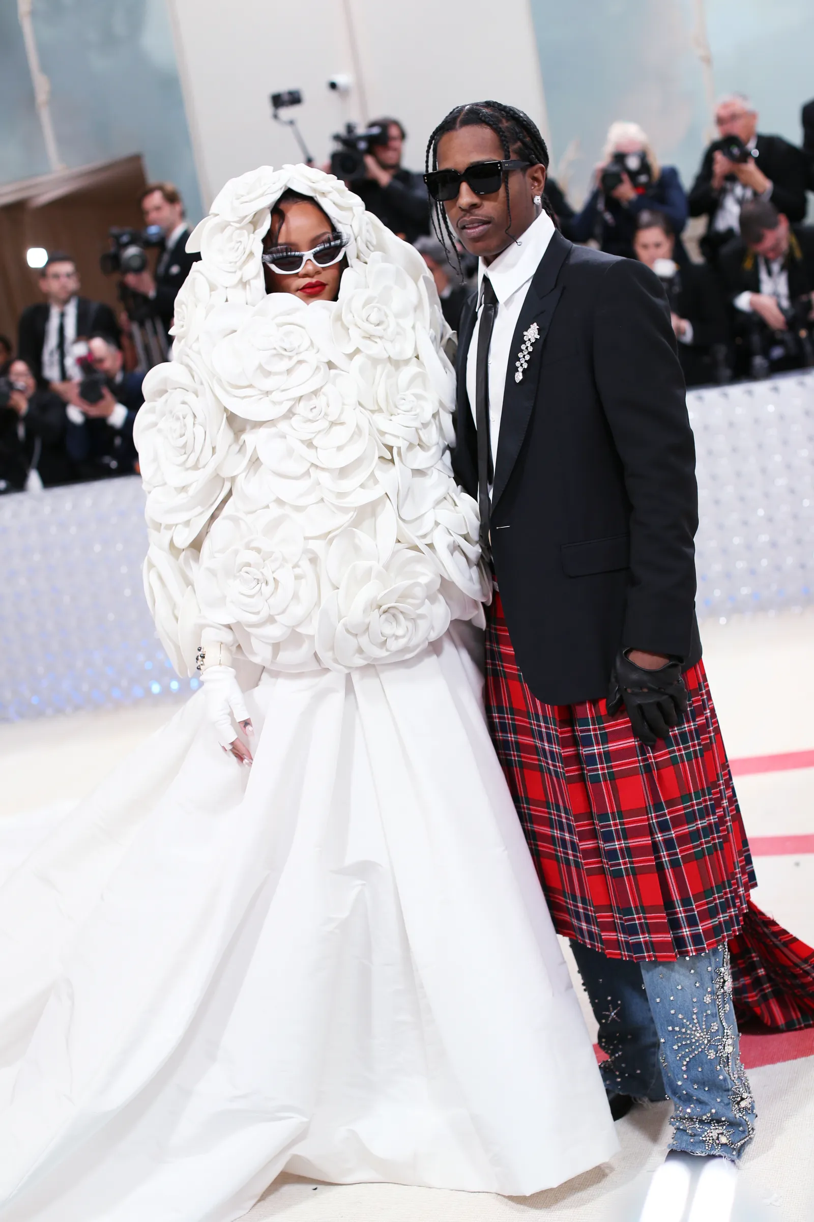 Rihanna dan ASAP Rocky di Met Gala 2023 | ist
