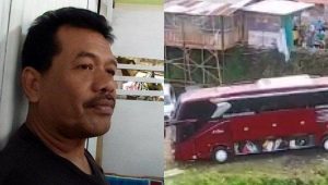 Sopir bus Guci Tegal