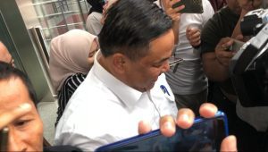 Sekda Riau usai jalani pemeriksaan KPK, Senin, 22/5/2023 | Merinda Faradianti/forumkeadilan.com