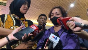 Nurhada, salah satu orang tua dari WNI yang jadi korban perdagangan orang di Myanmar