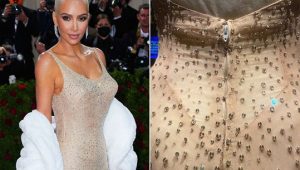 Kostum Kim Kardashian saat Met Gala 2022