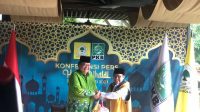 Muhaimin Iskandar dan Airlangga Hartarto dalam halalbihalal PKB dan Partai Golkar