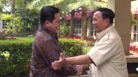 Pertemuan antara Erick Thohir dan Prabowo Subianto