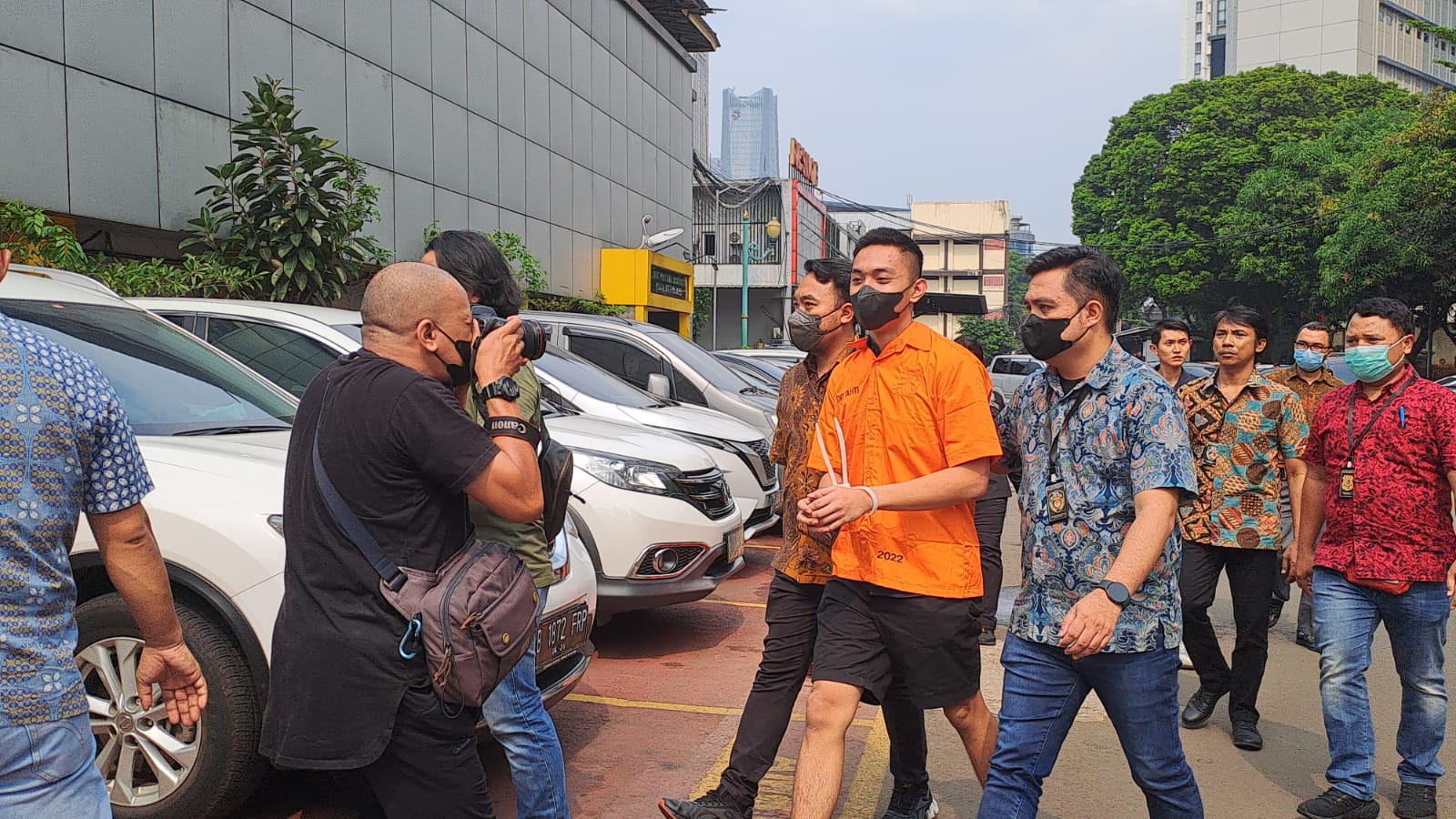 Mario Dandy Satrio jalani pemeriksaan di Kedokteran dan Kesehatan Kepolisian Polda Metro Jaya