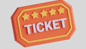 Ilustrasi tiket