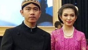 Wali Kota Solo Gibran Rakabuming Raka dan istrinya, Selvi Ananda. | ist
