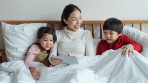 Ilustrasi literasi digital anak. | Ist