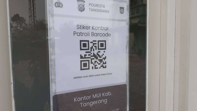 Kantor MUI Tangerang Dipasang Barcode Setelah Penembakan di MUI Pusat