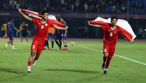 Timnas U-22 Indonesia juara sepak bola SEA Games 2023 setelah mengalahkan Thailand dengan skor 5-2. | Ist