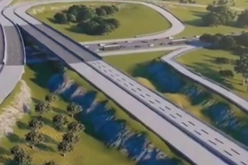 Kementerian Pekerjaan Umum dan Perumahan Rakyat (PUPR) menyatakan proyek Jalan Tol Gede Bage/Tasikmalaya/Cilacap (Getaci) mulai dibangun pada 2022. | Instagram BPJT