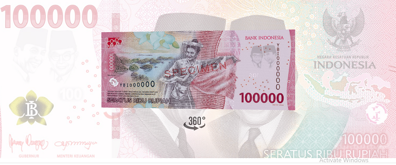 Uang Rupiah Tahun Emisi 2022 Dapat Penghargaan Internasional
