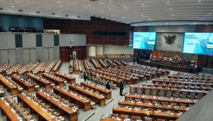 Suasana sebelum sidang paripurna, Selasa, 11/7/2023