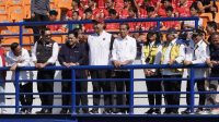 Presiden Jokowi tinjau stadion Si Jalak Harupat