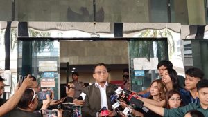 Kepala Bagian Pemberitaan KPK Ali Fikri saat ditemui wartawan di gedung C1 atau gedung KPK lama, Jakarta Selatan, Rabu, 26/7/2023 | Merinda Faradianti/Forum Keadilan