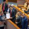 Pengesahan UU Kesehatan yang baru diwakilkan Menteri Kesehatan Budi Gunadi Sadikin, Selasa, 11/7/2023 | Dok. Kemenkes RI