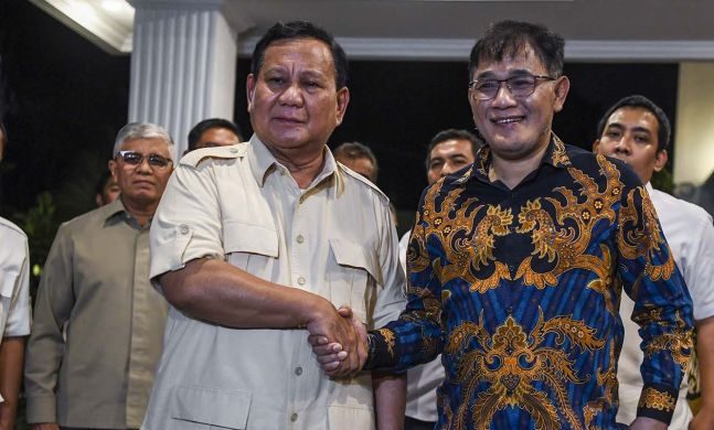 Pertemuan Prabowo dan Budiman Sudjatmiko