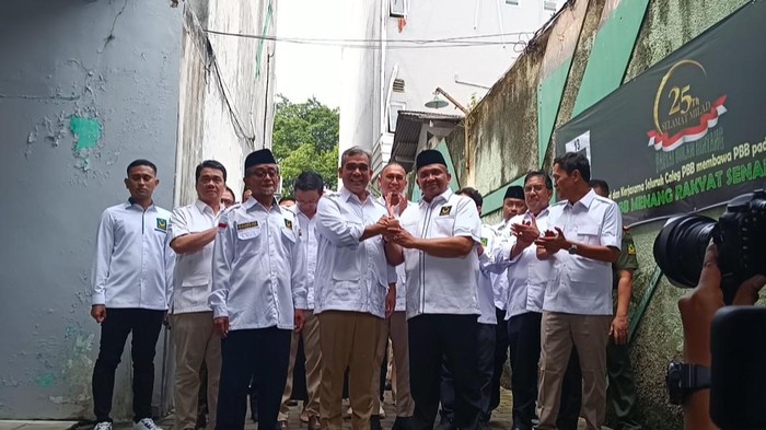 Pertemuan Gerindra-PBB Jelang Deklarasi Dukung Prabowo Capres 2024