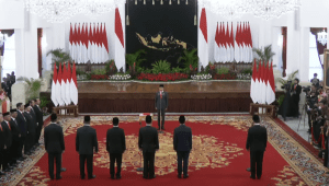 Pelantikan Menteri, Wamen, dan Anggota Wantimpres Sisa Masa Jabatan 2019-2024, Senin, 17/7/2023 | YouTube Sekretariat Presiden