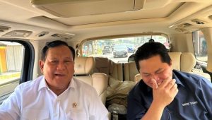 Menteri BUMN Erick Thohir kembali membagikan momen bersama Menteri Pertahanan Prabowo Subianto di Instagram pribadinya